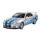 Skyline GT-R R34 1:24 replica front view