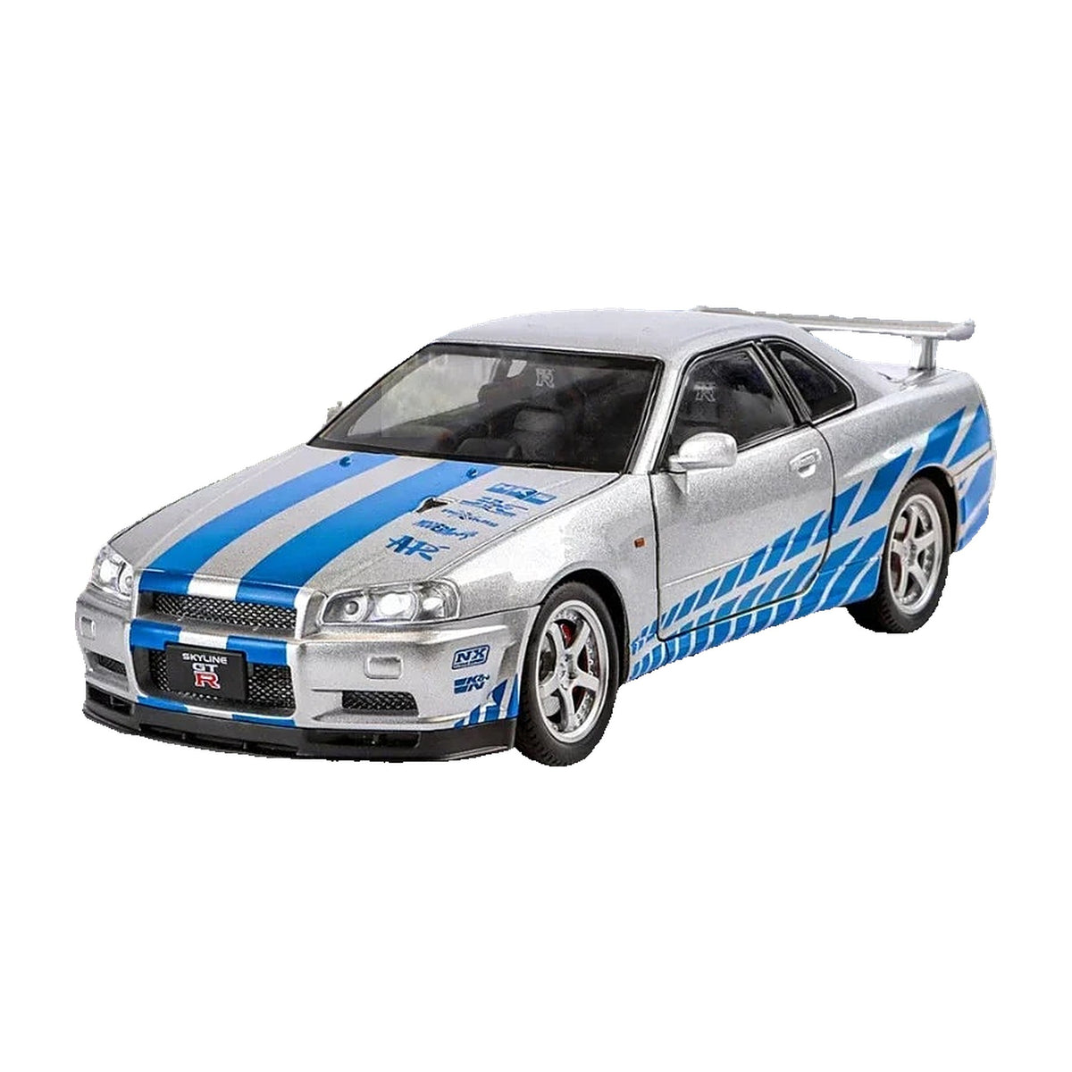 Skyline GT-R R34 1:24 replica front view