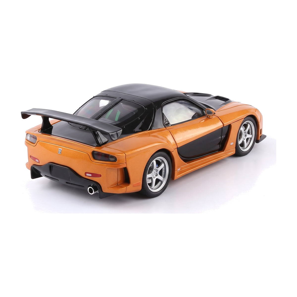 RX-7 widebody 1:24 replica rear view