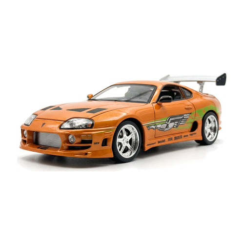 Brian's orange Supra 1:24 die-cast replica